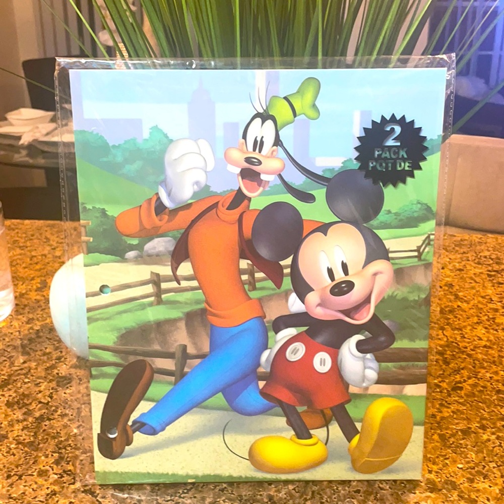 Disney Mickey Mouse 2 folders…